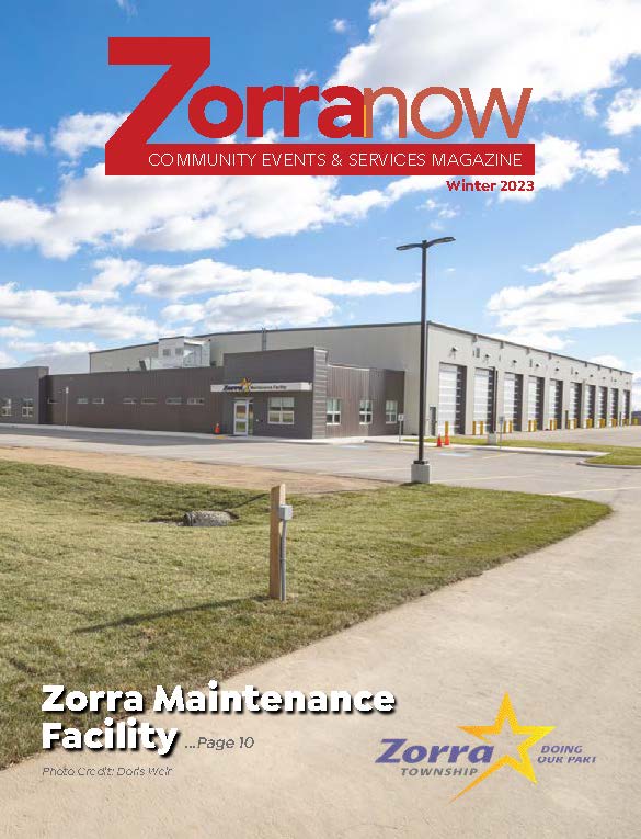 image of building on magazine cover