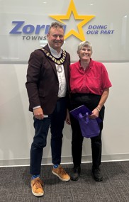 image of award presentation